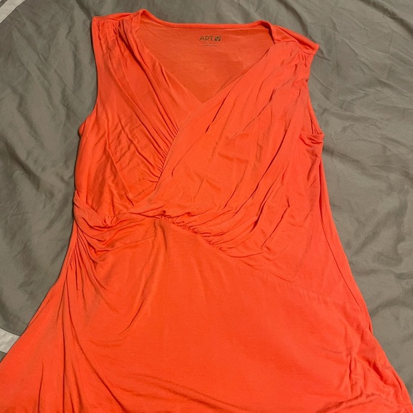 Peachy/ mango tank top - Picture 1 of 5